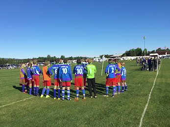 Driv på Gruecup - oppsummering lørdagens kamper